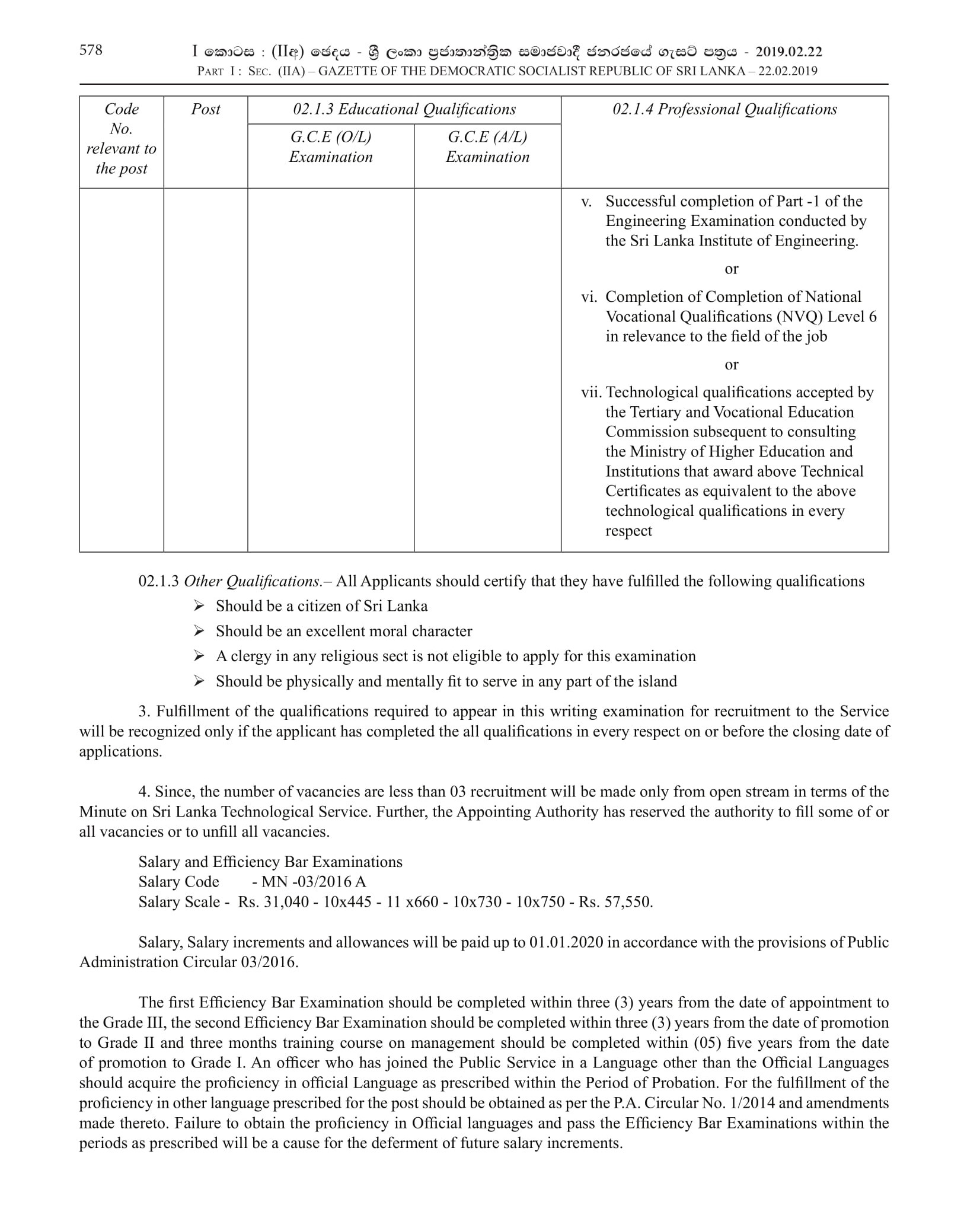 Soil Surveyor, Technical Officer - Department of Agriculture